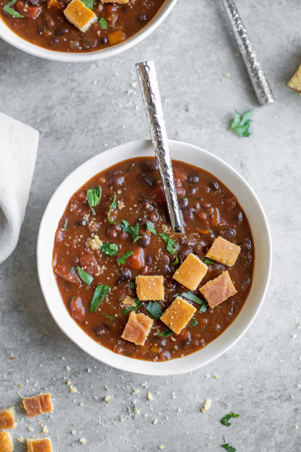 Bowl Of Pumpkin Chili 