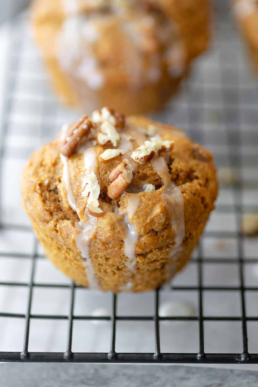 vegan pumpkin muffins