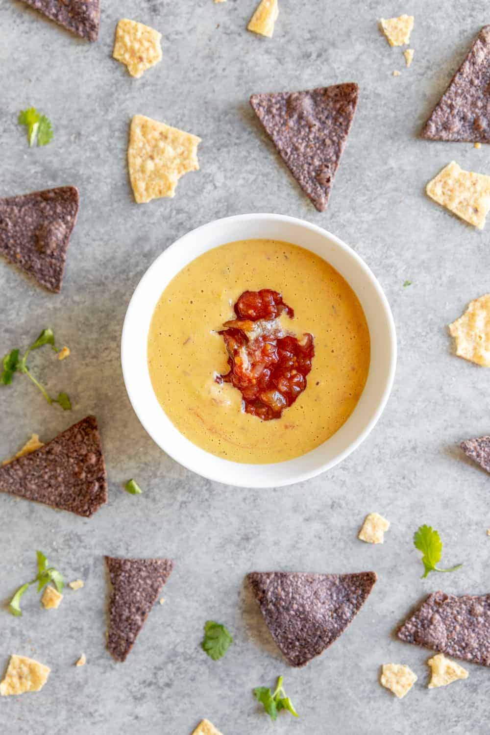Vegan Queso Dip4 Delish Knowledge