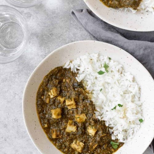 Slow Cooker Vegan Saag Paneer 5 Vegan Crockpot Saag Paneer Using Tofu Paneer
