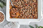 Vegan Sweet Potato Casserole with Pecan Topping 68 Vegan Sweet Potato Casserole 2