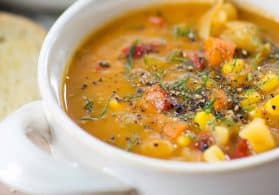 vegan vegetable chowder