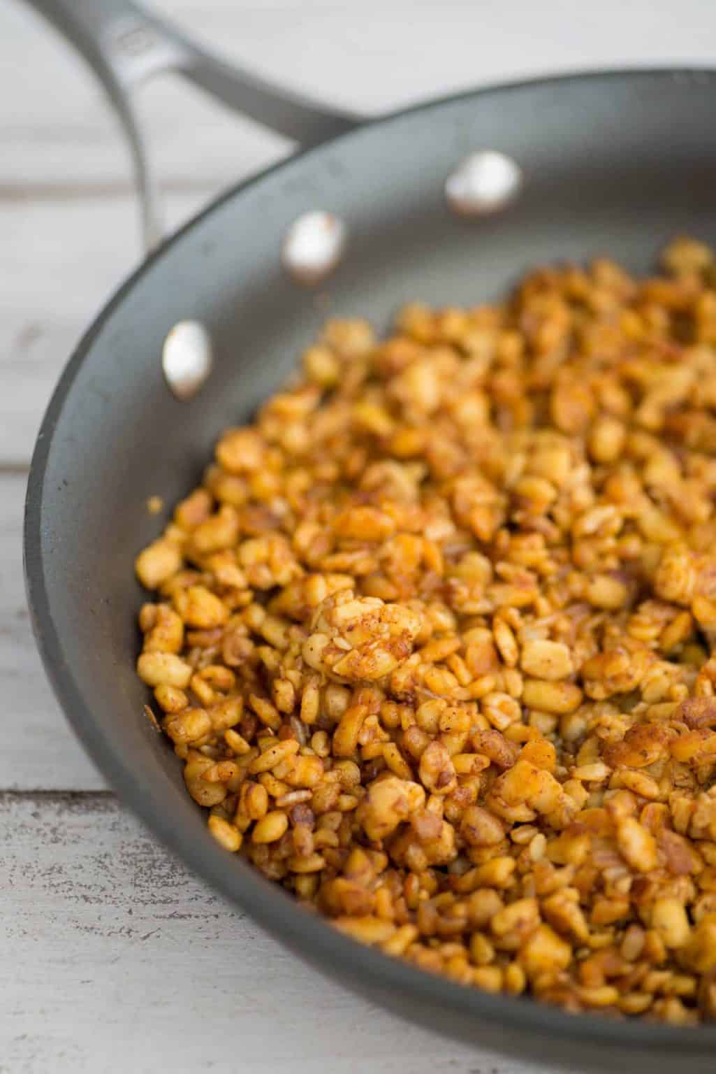 Vegan Tempeh Taco Bowl Delish Knowledge