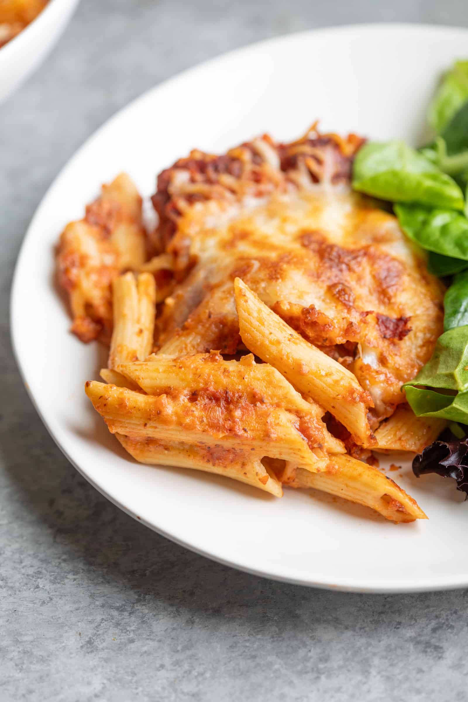 Baked Vegetarian Ziti - Delish Knowledge