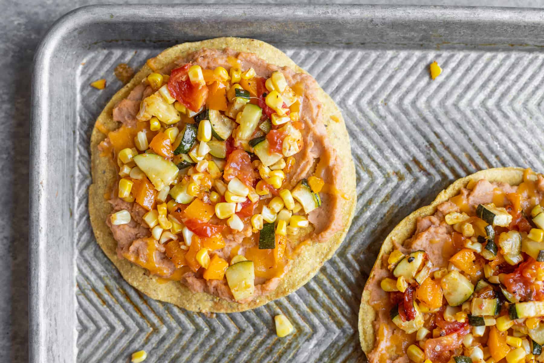 Vegetable Tostadas