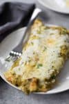 healthy enchiladas verdes