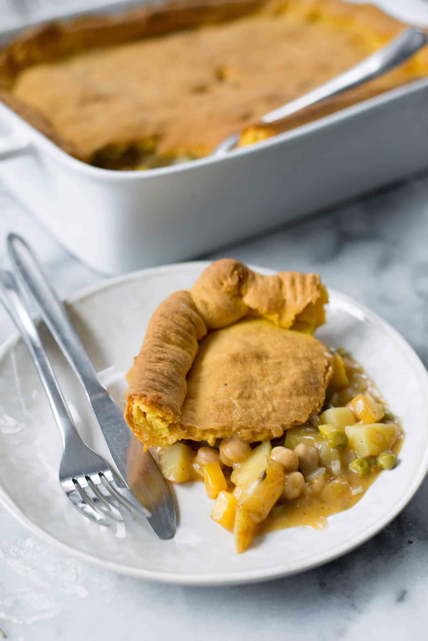 vegetarianpotpiewithsweetpotatocrust2 Delish Knowledge