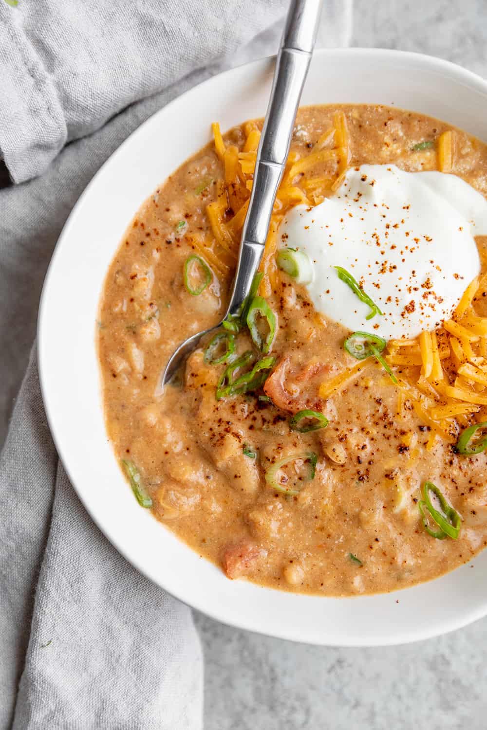 Vegetarian White Bean Chili