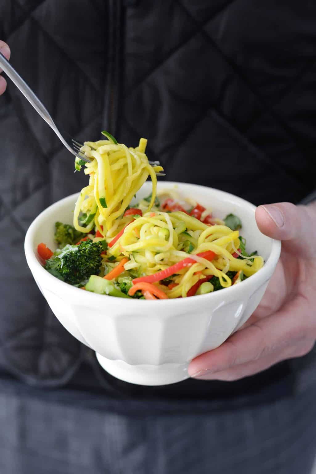 Zucchini Noodle Pasta Primavera Delish Knowledge