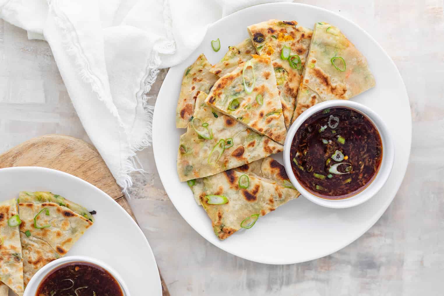 Veggie Scallion Pancakes 10 Scallion Pancakes