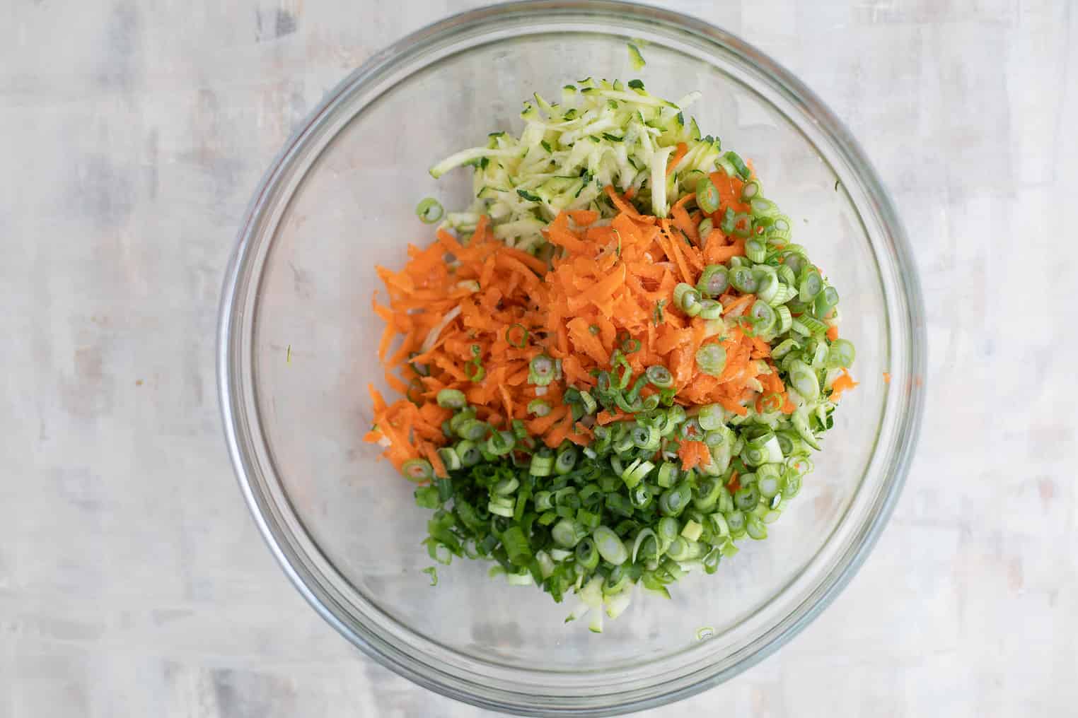 Veggie Scallion Pancakes 4 Veggies In A Bowl