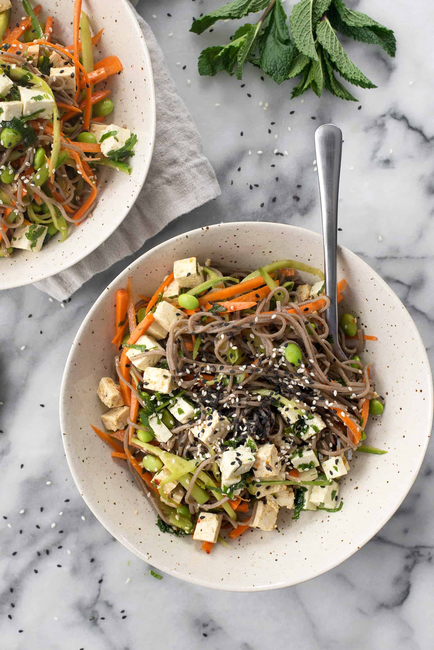 Veggie Soba Noodles with Marinated Tofu and Herbs3 (1 of 1) Delish