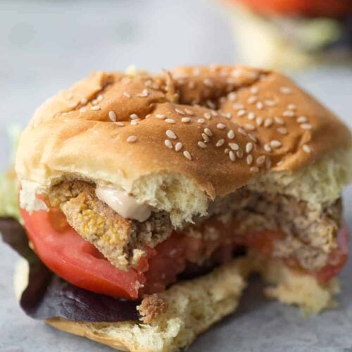 Vegetarian Walnut Burgers