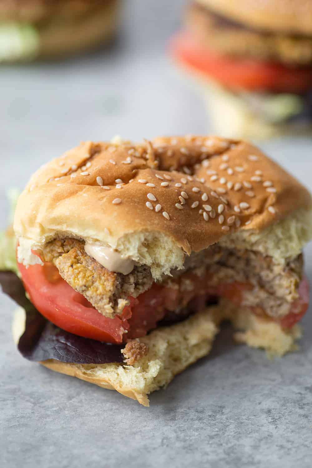 Vegetarian Walnut Burgers