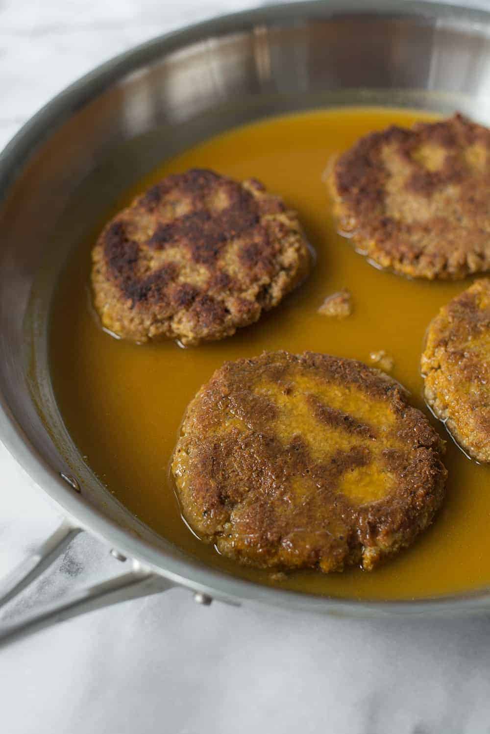 Vegetable Walnut Burgers