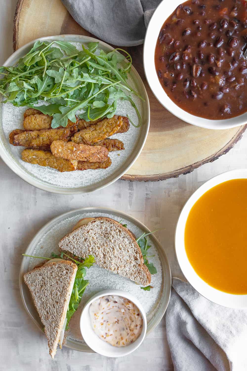 Winter Vegan BLT