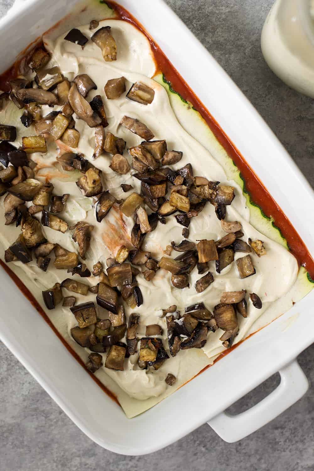 vegan glutenfree zucchini lasagna