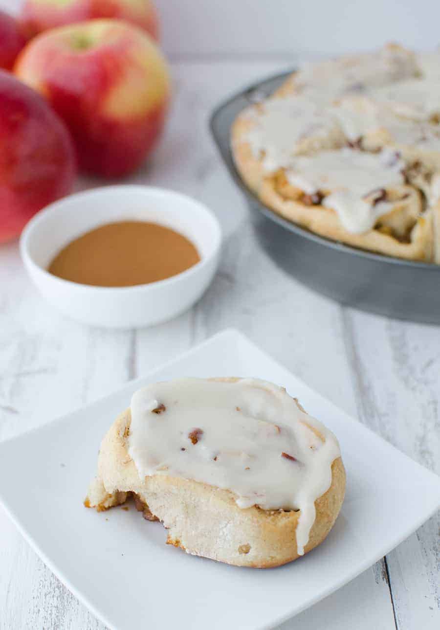 Vegan Ambrosia Apple Pie Cinnamon Rolls Delish Knowledge
