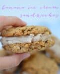 Banana Ice Cream Sandwiches