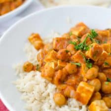 Slow Cooker Butter Chickpeas-image