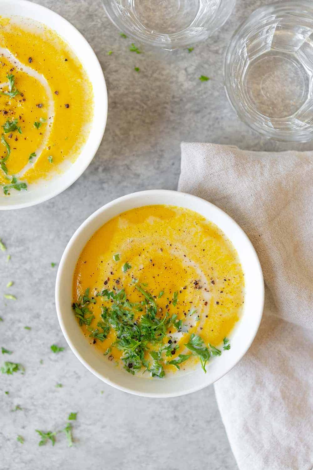 Butternut Squash Slow Cooker Soup