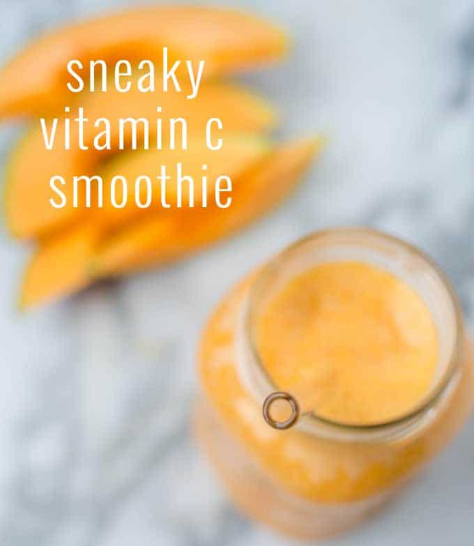 Vitamin C Packed Smoothie! Can'T Even Taste The Carrots In This One! Perfect For Those Who Prefer To Sneak Their Vegetables In! 