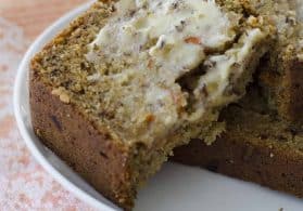 Vegan Carrot Cake Banana Bread