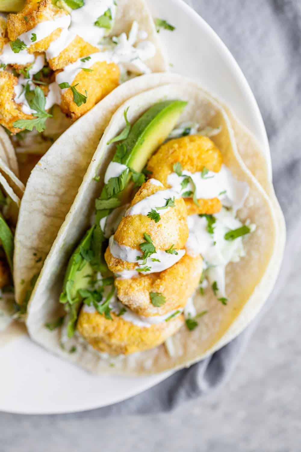 Air Fryer Cauliflower Tacos