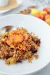 Oatmeal that tastes like Cherry Pie! A hearty, nutrient rich breakfast for only 300 calories. #vegan and #glutenfree