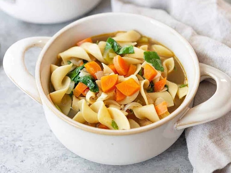 Vegan Chicken Noodle Soup