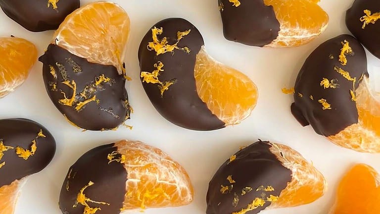 Chocolate Dipped Oranges