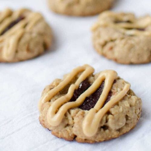 Cranberry Pecan Thumbprint Cookies 7 Cranberry Cookies