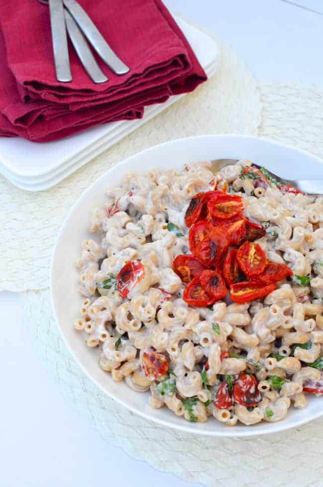Creamy vegan cauliflower pasta sauce 