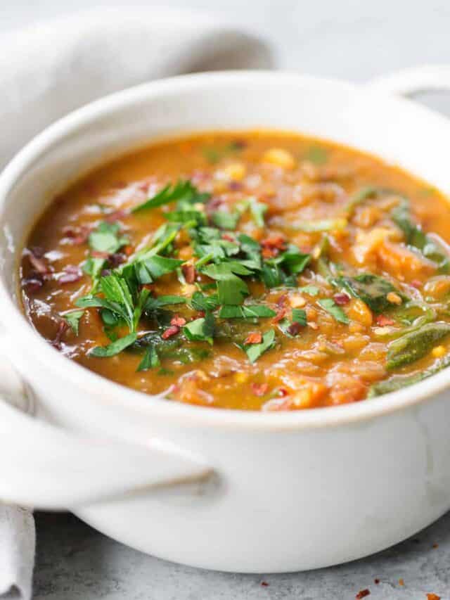 Instant Pot Lentil Soup