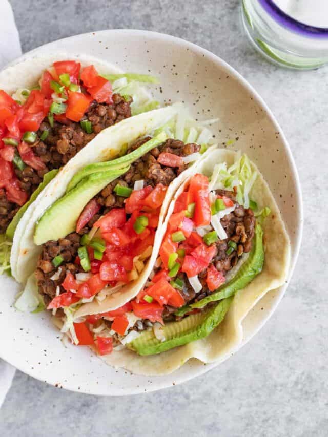These Instant Pot Lentil Tacos are Weeknight Favorite Delish Knowledge
