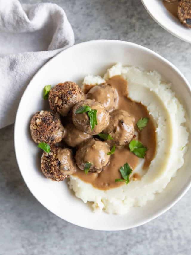 Vegan Thanksgiving Meatballs Story Delish Knowledge