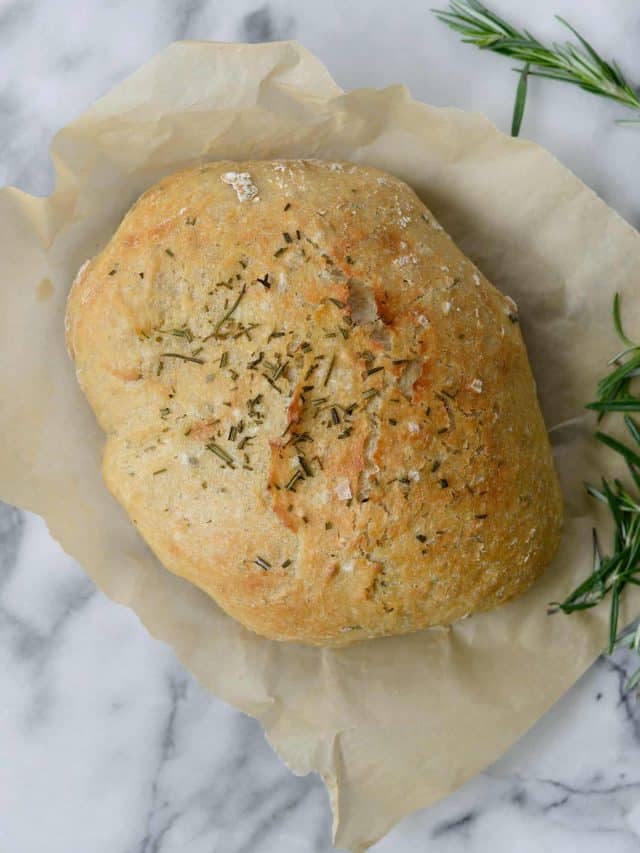 noknead instant pot bread with rosemary story Delish Knowledge