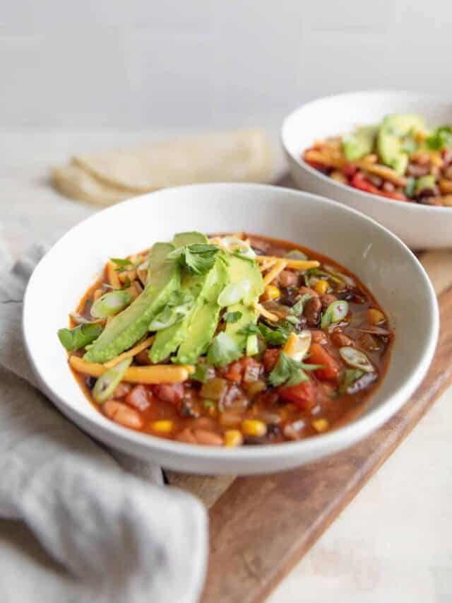 Slow Cooker Taco Soup Delish Knowledge
