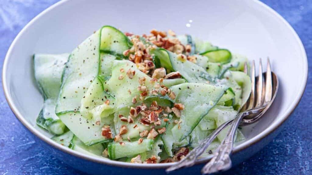 Cucumber Ribbon Salad