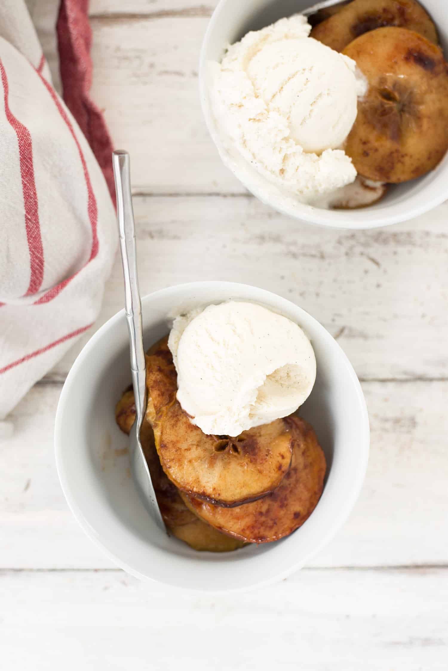 Simple Baked Apples! These Are So Easy And Only 3 Ingredients! A Healthy Snack Or Dessert. Top With Ice Cream Or Yogurt. | Delishknowledge.com