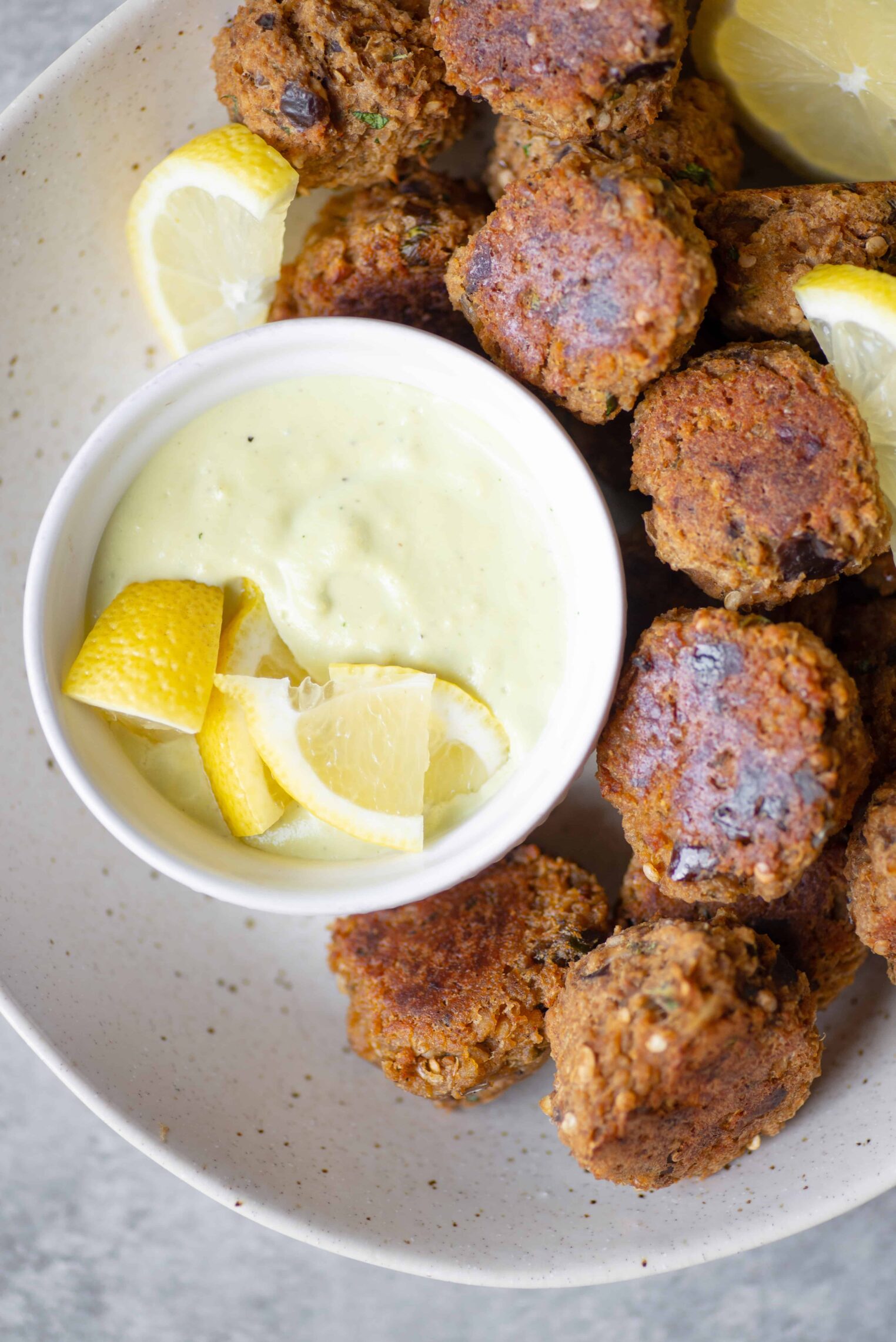 vegan eggplant meatballs 