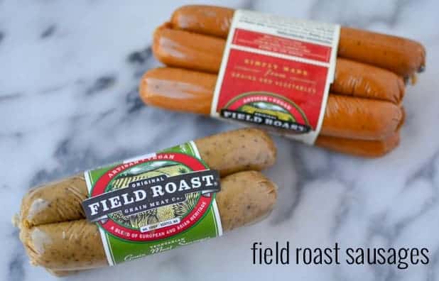 Monthly food finds from Delicious-Knowledge. This month: Field Roast Sausages, ISA DOES IT cookbook, coconut baking spread