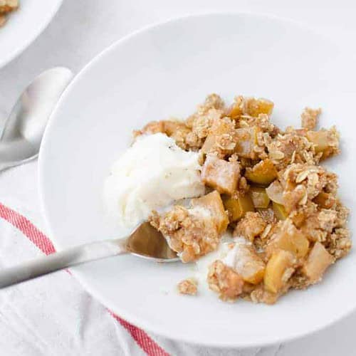 Ginger Pear Crisp 8 Ginger Pear Crisp