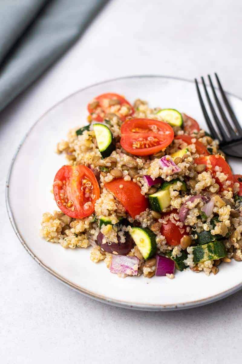 Greek Lentil Salad Featured Image