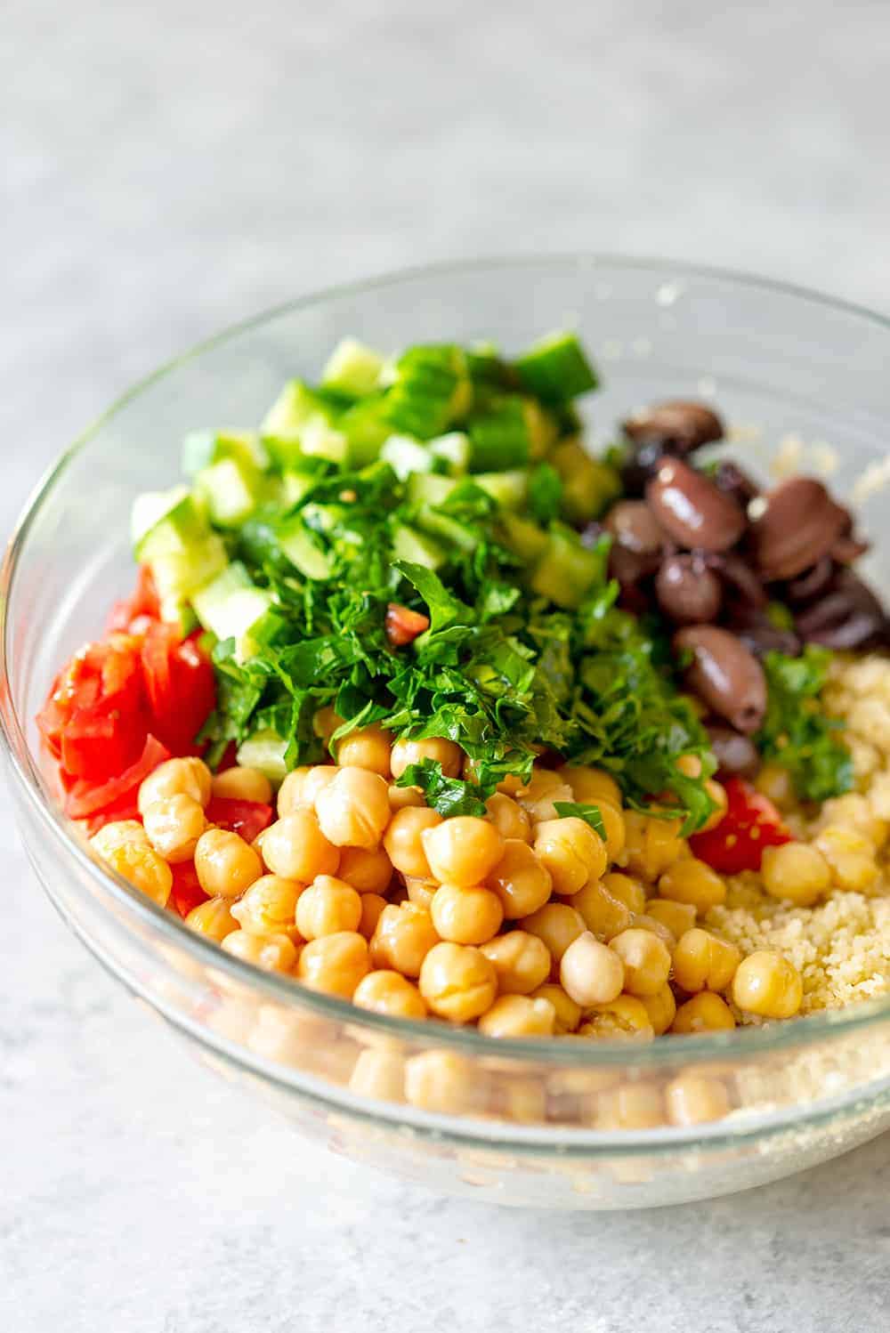 Greek Couscous Salad 