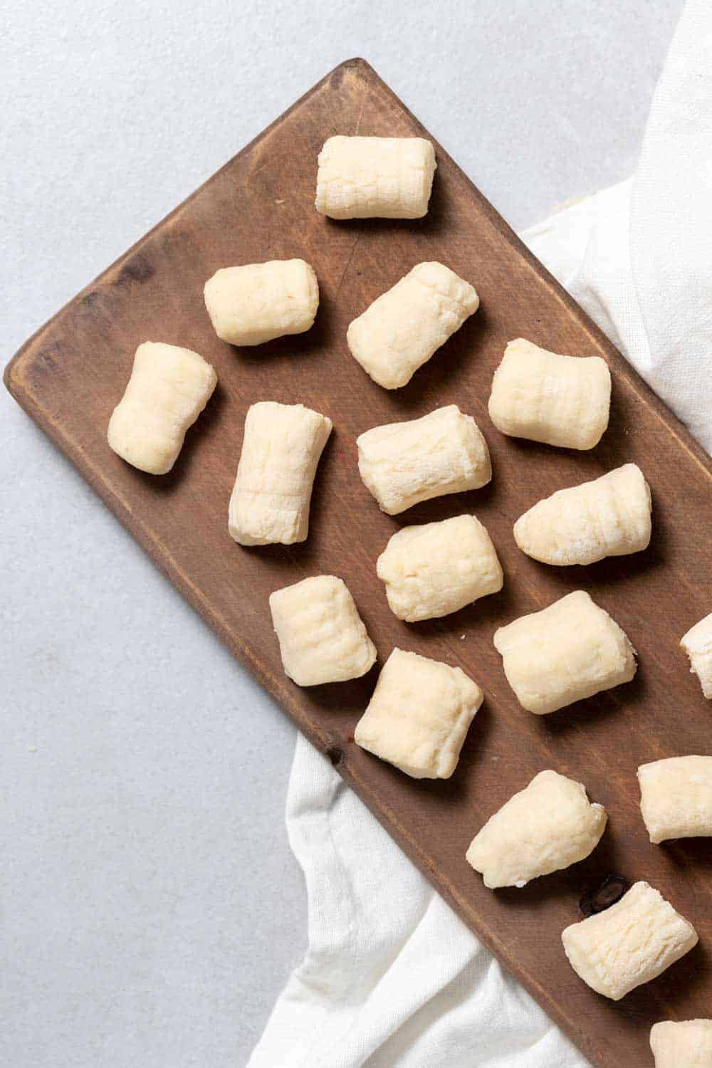 Rolled And Formed Gnocchi