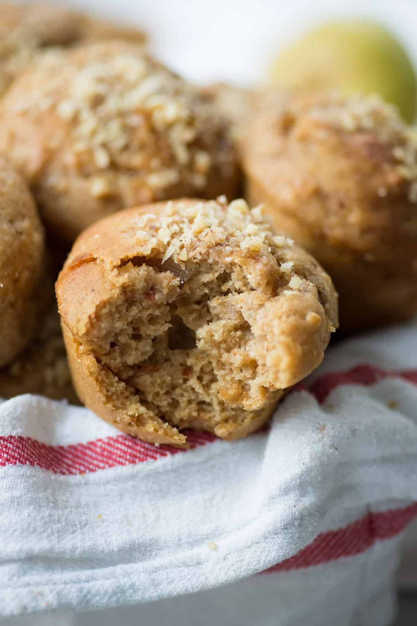 Honey Pear Muffins Delish Knowledge