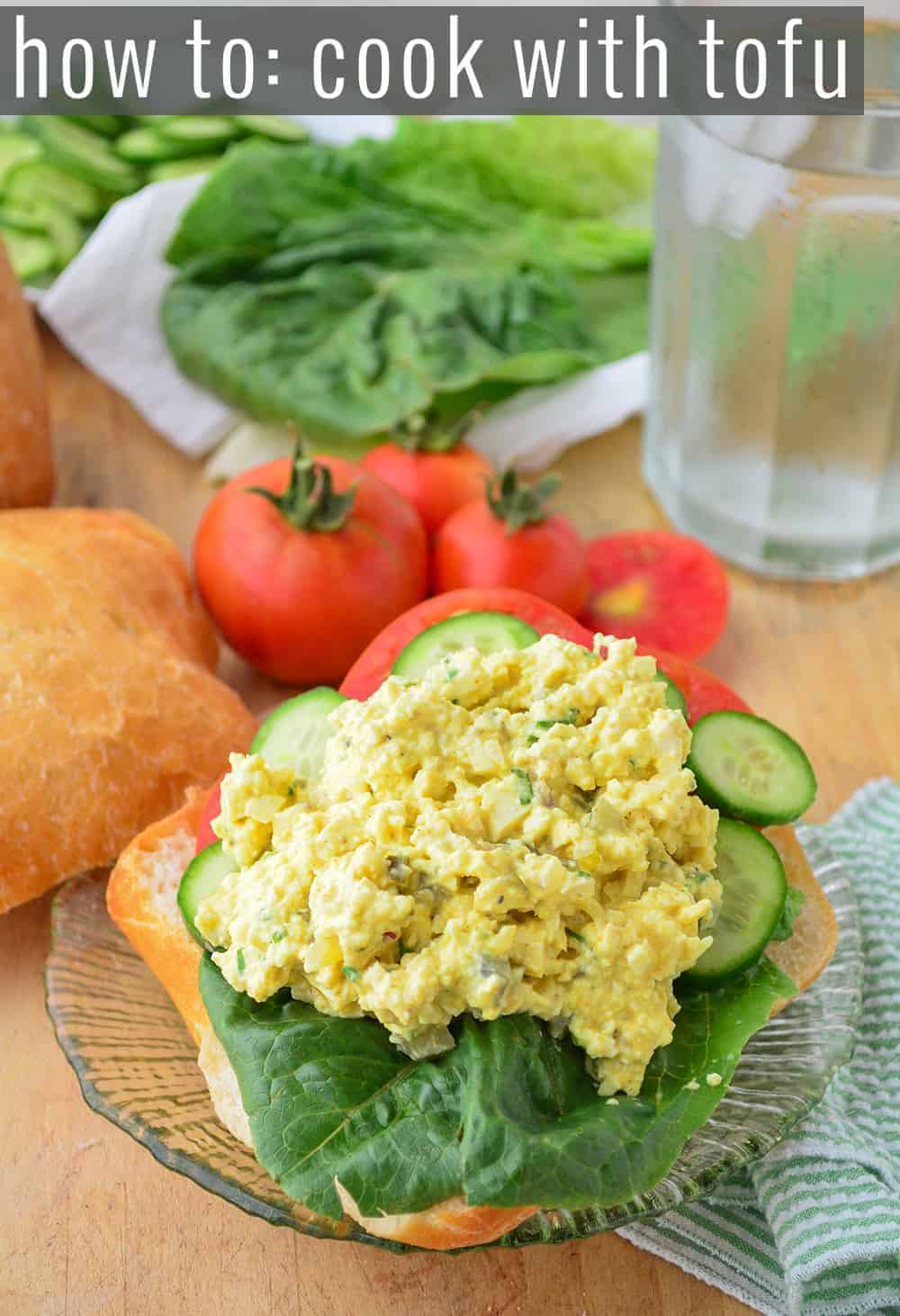 How To Make Tofu Egg Salad 