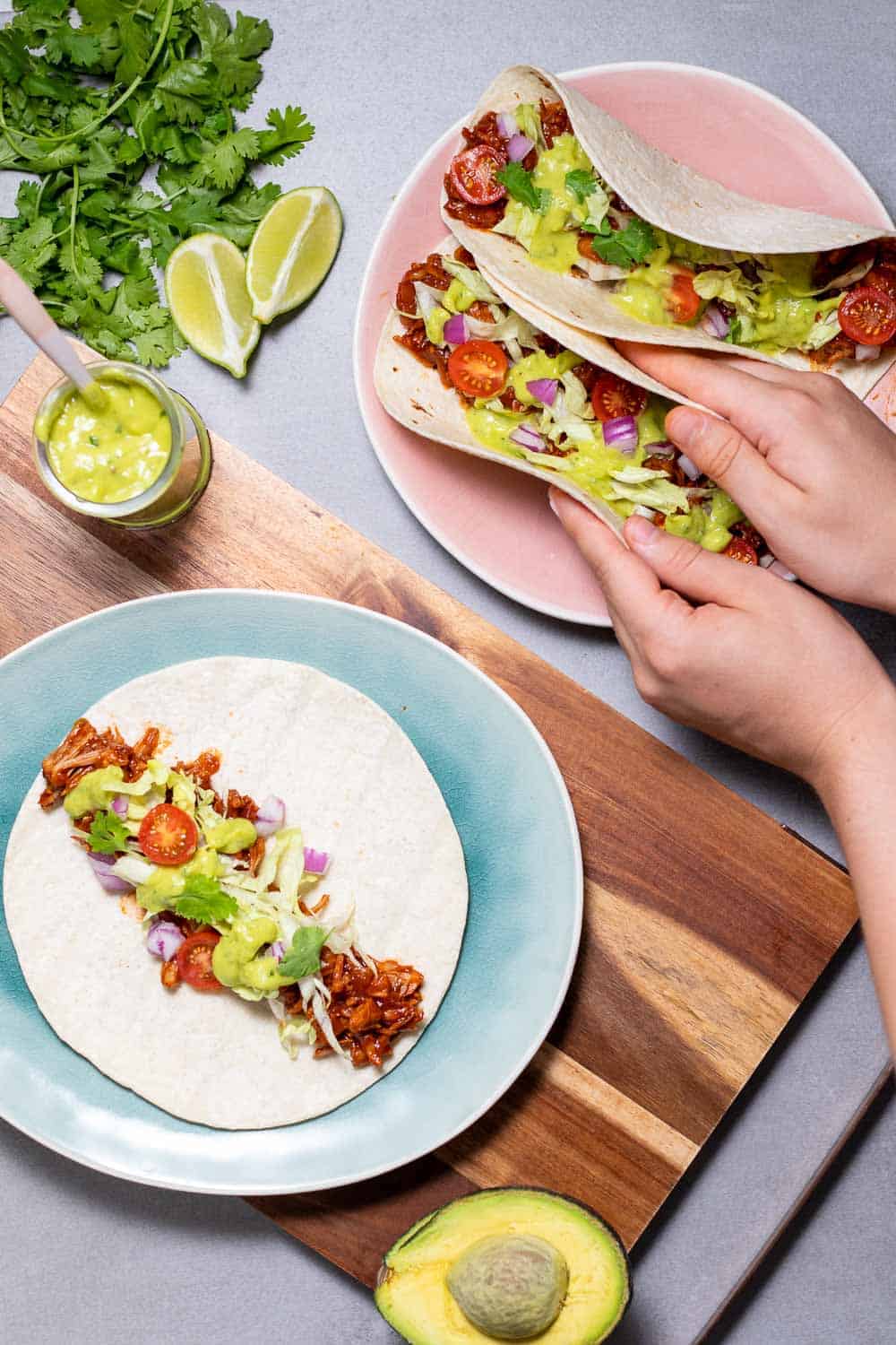 Instant Pot Vegan Barbecue Jackfruit Tacos Marea Brava
