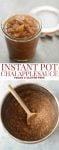 Instant Pot Chai Applesauce with texts